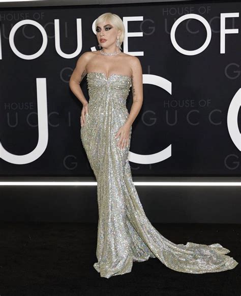 lady gaga gucci dress.